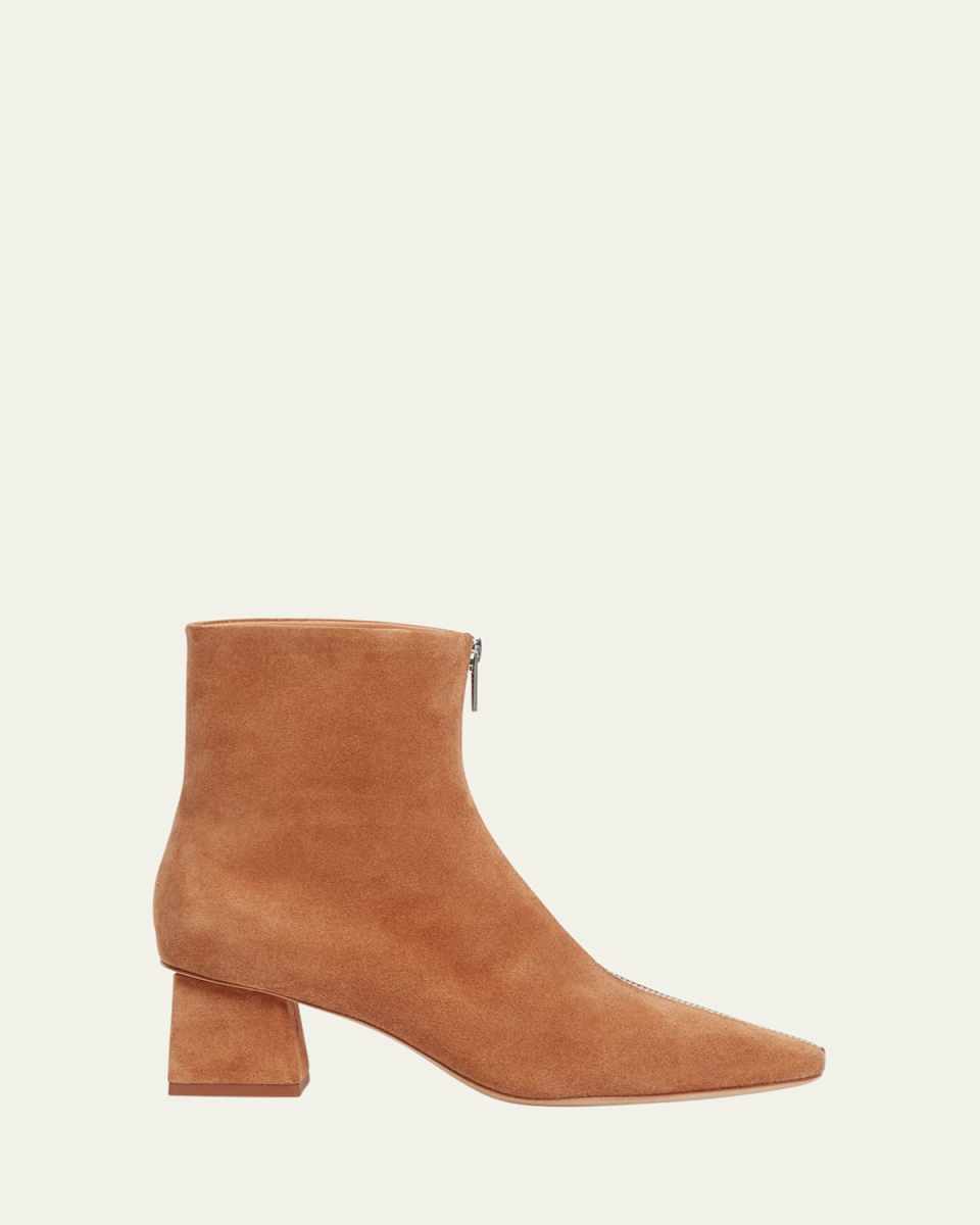 Ryder Suede Zip Booties